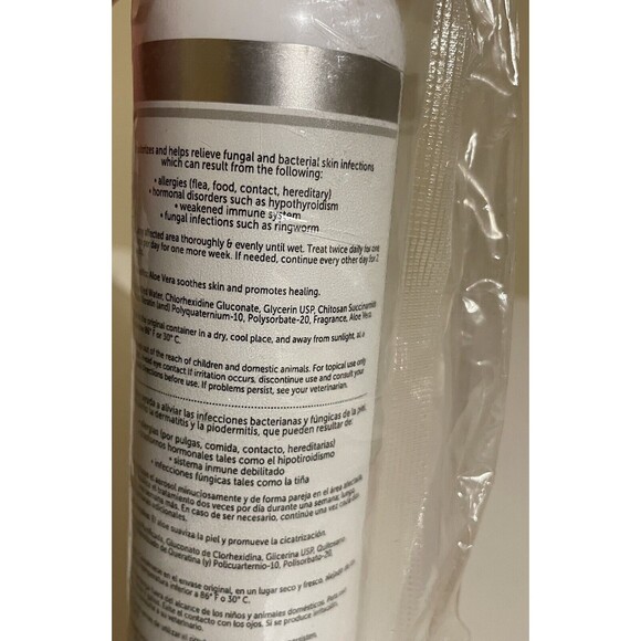 Veterinary Formula Clinical Care ANTISEPTIC & ANTIFUNGAL SPRAY DOGS & CATS 8oz - Picture 5 of 10